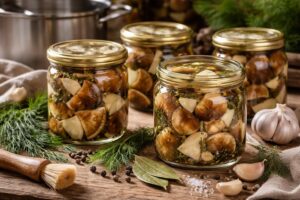 Pickled Porcini Recipe Bulgarian Forest Conservation