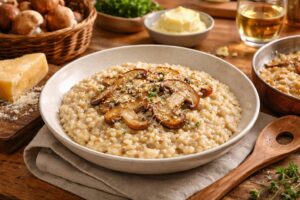 Porcini Risotto Recipe Carnaroli Italian Standard