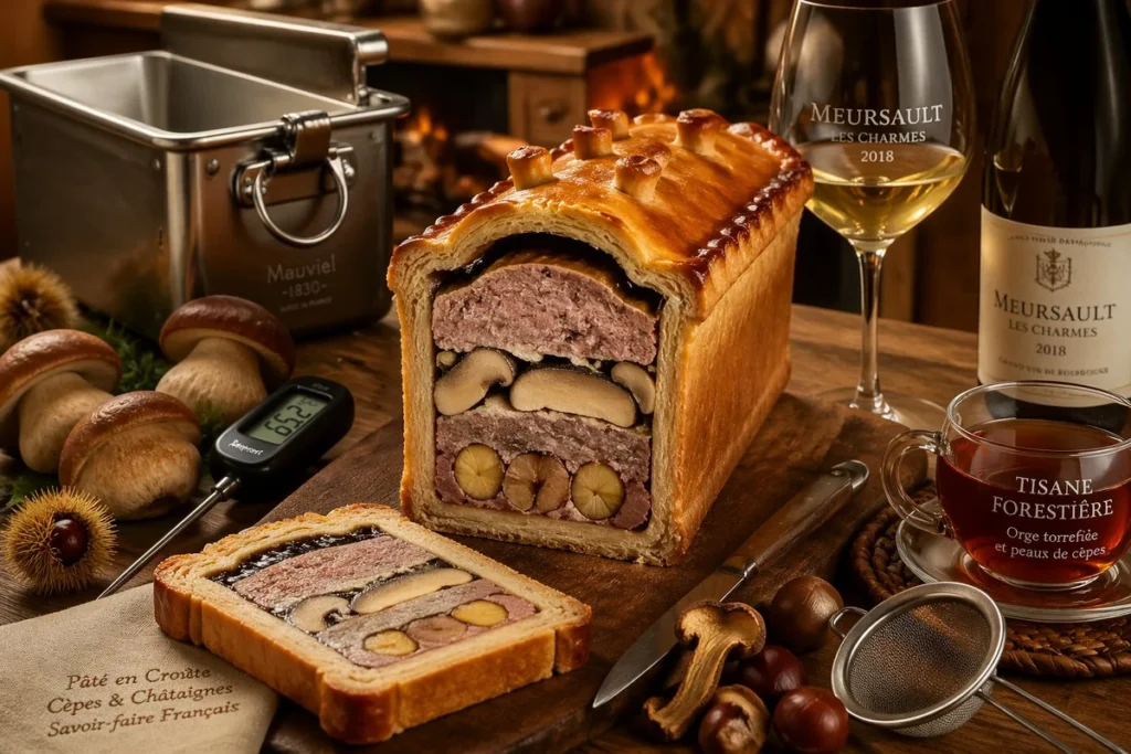 Porcini and Chestnut Pate en Croute Heritage Recipe