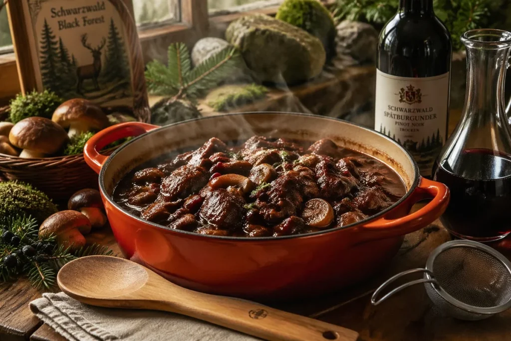 Porcini and Wild Boar Ragu from the Black Forest