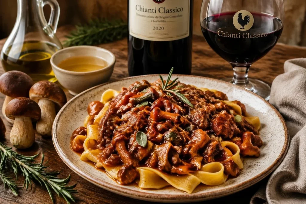 Rabbit & Chanterelle Ragù alla Cacciatora