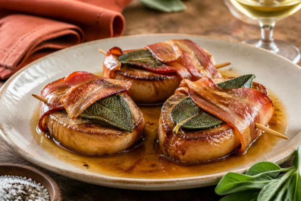 Roman Porcini & Guanciale "Saltimbocca" Style