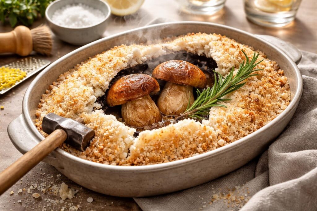 Salt Baked Porcini Recipe Mycological Purity