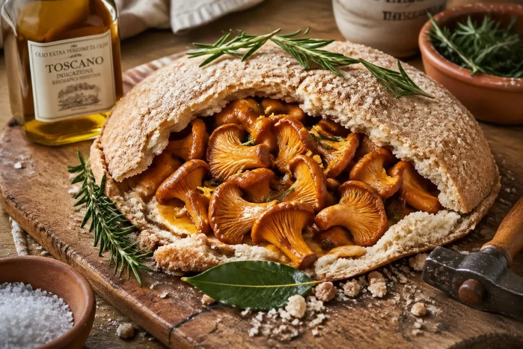 Salt-Crusted Roasted Chanterelles