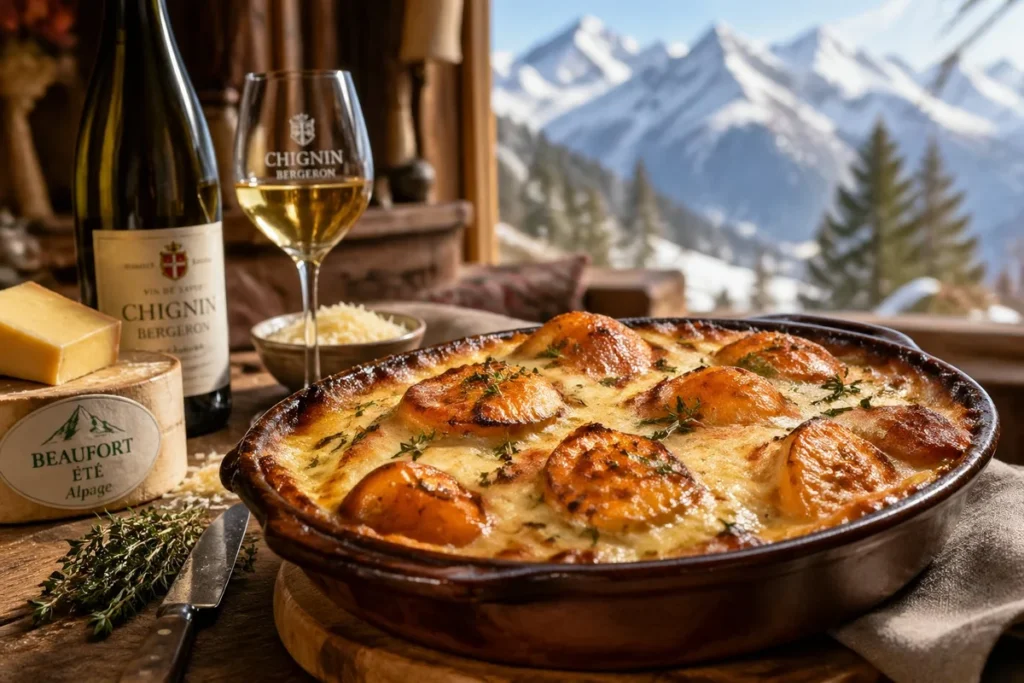 Sensational Alpine Heritage Savoyard Gratinated Amanita caesarea for Ultimate Perfection