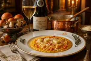 Sensational Court Intrigue Cardinal Mazarin Rich Amanita Risotto for Total Perfection