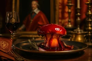 Sensational Court Intrigue Cardinal Richelieu Political Amanita Glaze for Total Perfection
