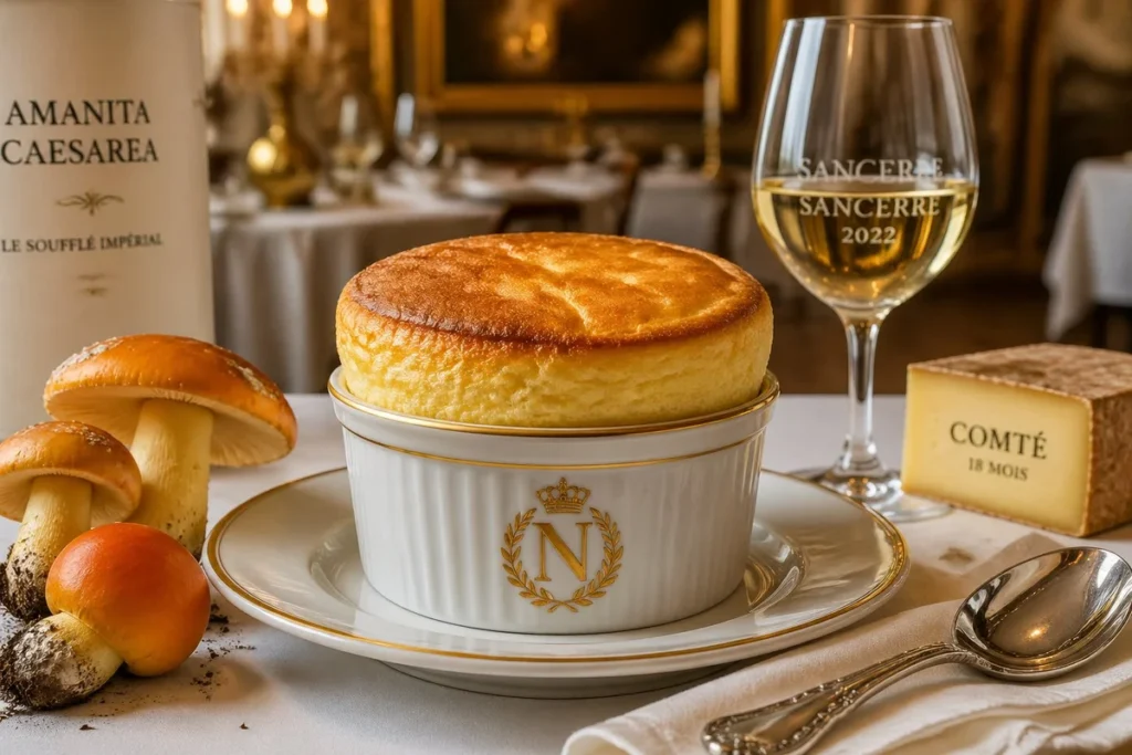 Sensational Court Intrigue King of Rome Childhood Amanita Soufflé for Ultimate Perfection