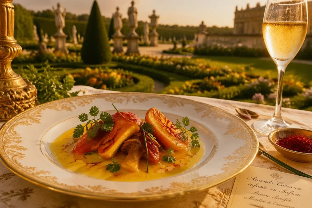 Sensational Court Intrigue Versailles Garden Saffron Infused Amanita for Incredible Mastery