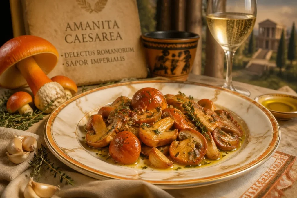 Sensational Roman Legacy Julius Caesar Amanita caesarea for Ultimate Perfection
