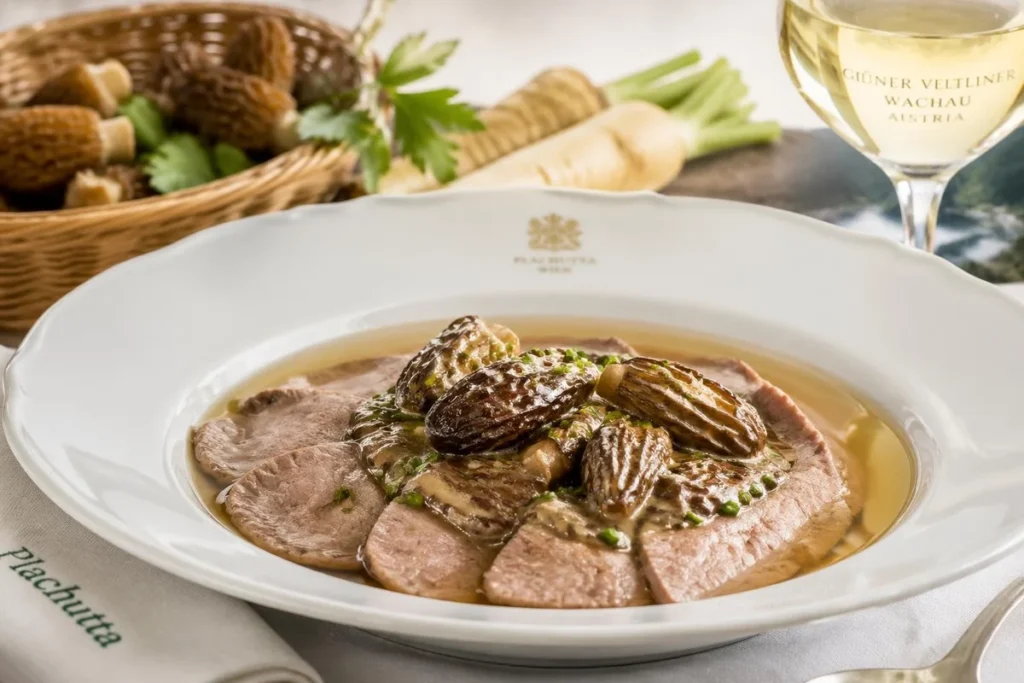 Tafelspitz with Morel Sauce (Vienna Style)