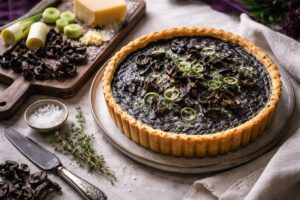 Black Trumpet Mushroom and Leek Quiche Recipe for Ultimate Perfection