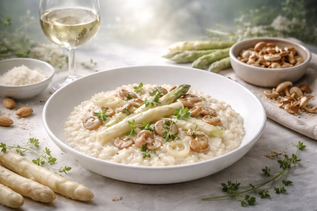 Gourmet Magic Authentic Italian Risotto with Wild Fairy Ring Mushroom Recipe