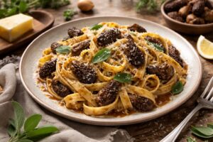 The Forager’s Tagliatelle - Morels in Brown Butter & Sage