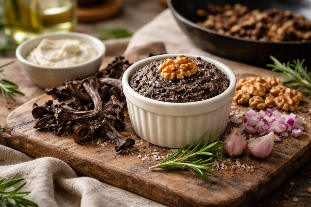 Black Trumpet Mushroom and Walnut Pâté Recipe for Ultimate Perfection