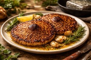 The Giant Forest Steak Classic Pan-Seared Macrolepiota