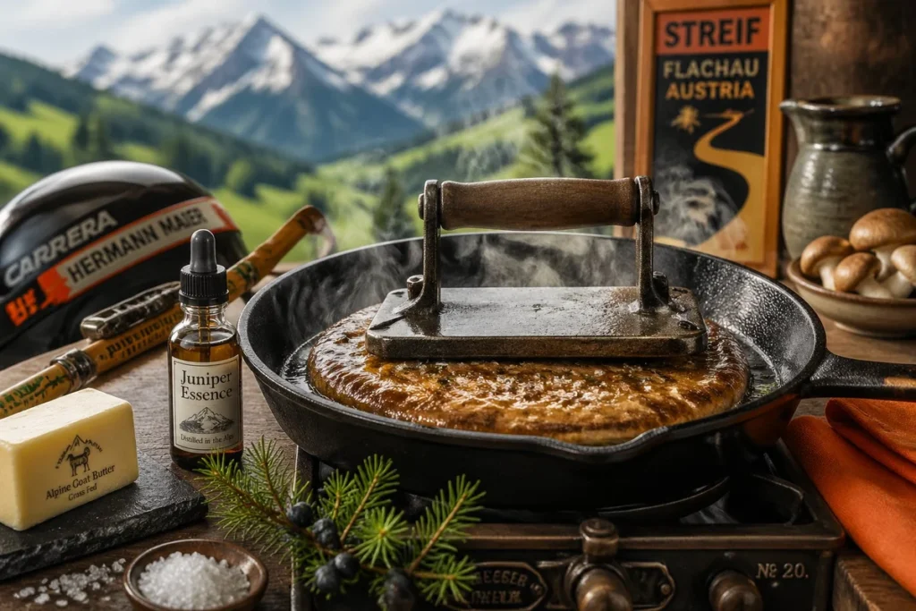Gourmet Magic Alpine Elite Pressed Fairy Ring Mushroom with Juniper Recipe