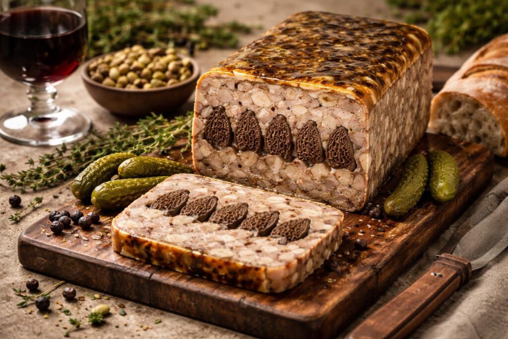 The Hunter’s Terrine - Wild Pheasant & Morel Mosaic