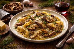 The King’s Ribbons - Wild Porcini Pappardelle