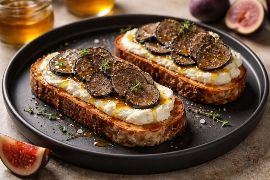 The Modern Gentleman: Oscar Wilde’s Truffle, Ricotta & Honey Toast