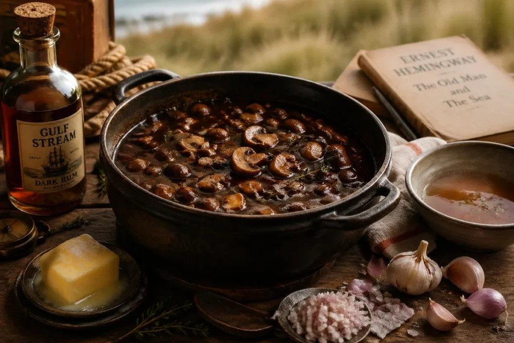 The Old Man and the Meadow Ernest Hemingway’s Gulf-Stream-Gold Fairy Ring Stew