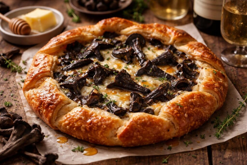 Trumpet and Brie Artisanal Galette