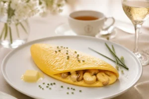 French Style Fairy Ring Mushroom Omelet Gourmet Magic Authentic French Style Fairy Ring Mushroom Omelet Recipe