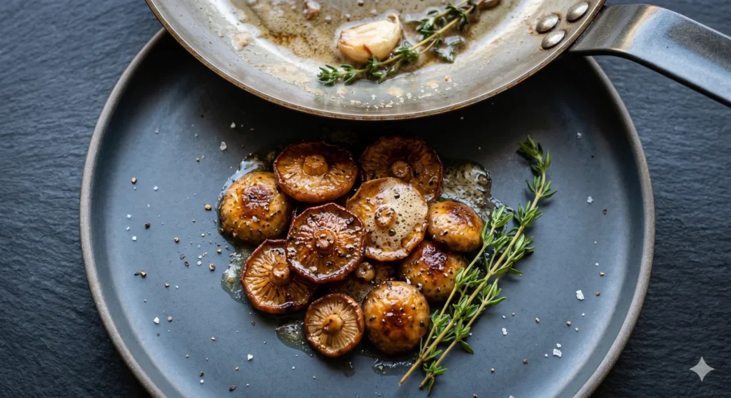 Gourmet Magic Gordon Ramsay Style Pan Seared Marasmius Oreades Recipe