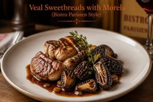 Veal Sweetbreads with Morels