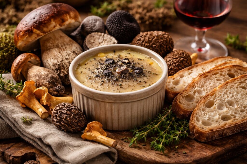 Wild Mushroom and Truffle Pate