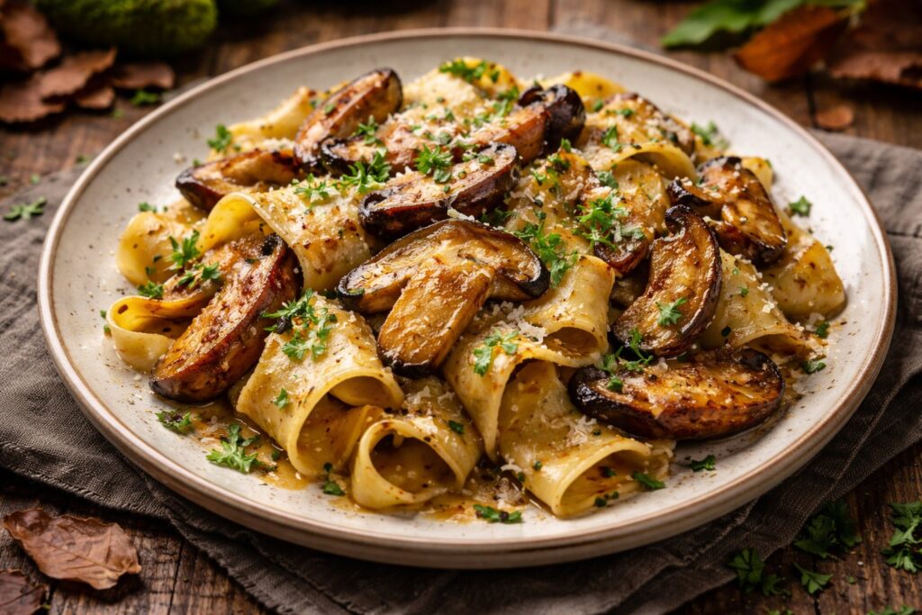 Wild Porcini Pappardelle - The Golden Forest Pasta