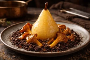 Williams Pear with Yellow Foot and Dark Chocolate