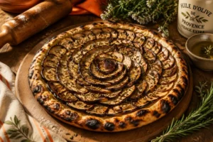 Wood Fired Porcini Galette with Herbes de Provence
