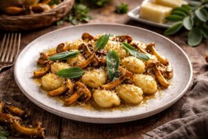 Yellow Foot Gnocchi Recipe Italian Forest Umami