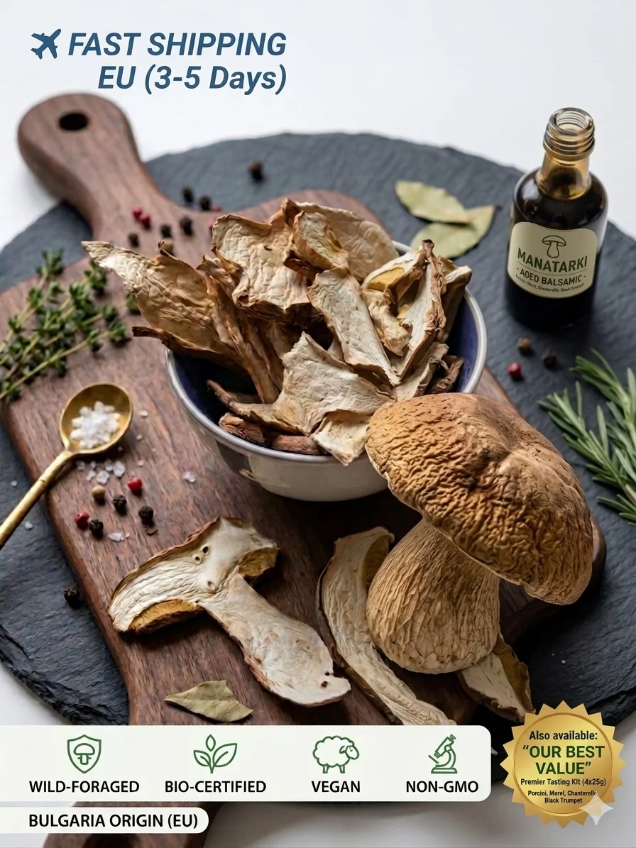 Premium Dried Porcini Mushrooms (Boletus edulis) - Wild Harvested - Image 2