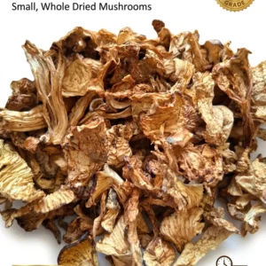 Premium Dried Golden Chanterelle (Cantharellus cibarius) – Wild Harvested