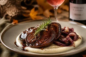 Balsamic Glazed Beefsteak Fungus from Modena