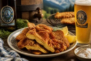 Bavarian Beer-Battered Chicken of the Woods