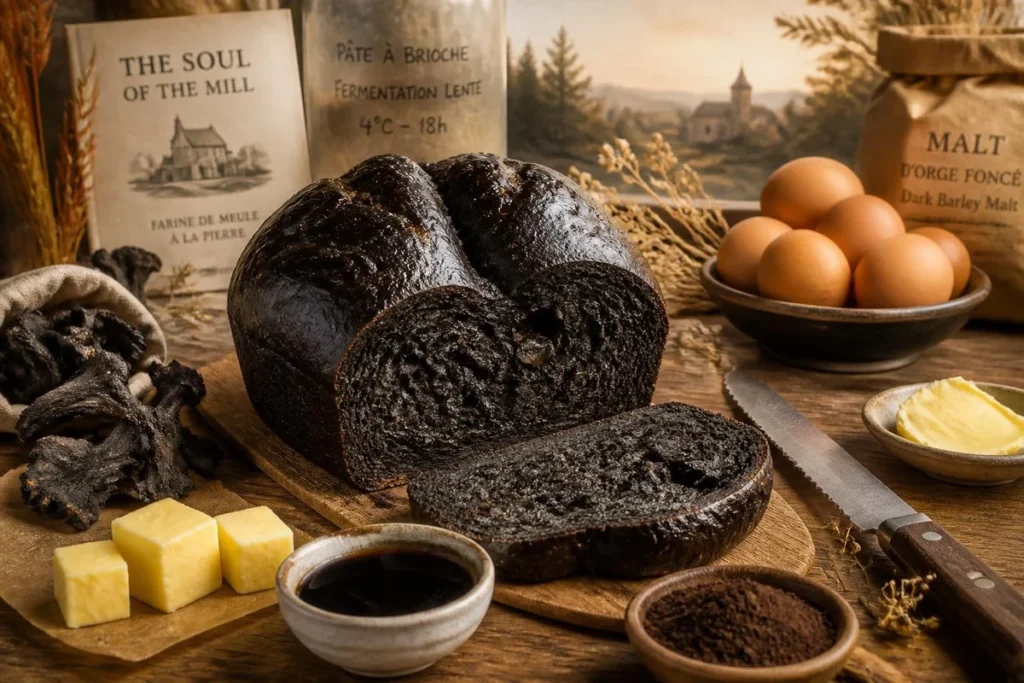 Black Trumpet & Malt Brioce