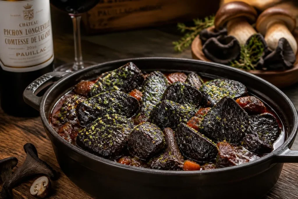 Bordeaux Red Wine Braised Wood Trout