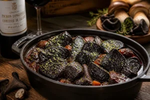Bordeaux Red Wine Braised Wood Trout Bordeaux Red Wine Braised Wood Trout
