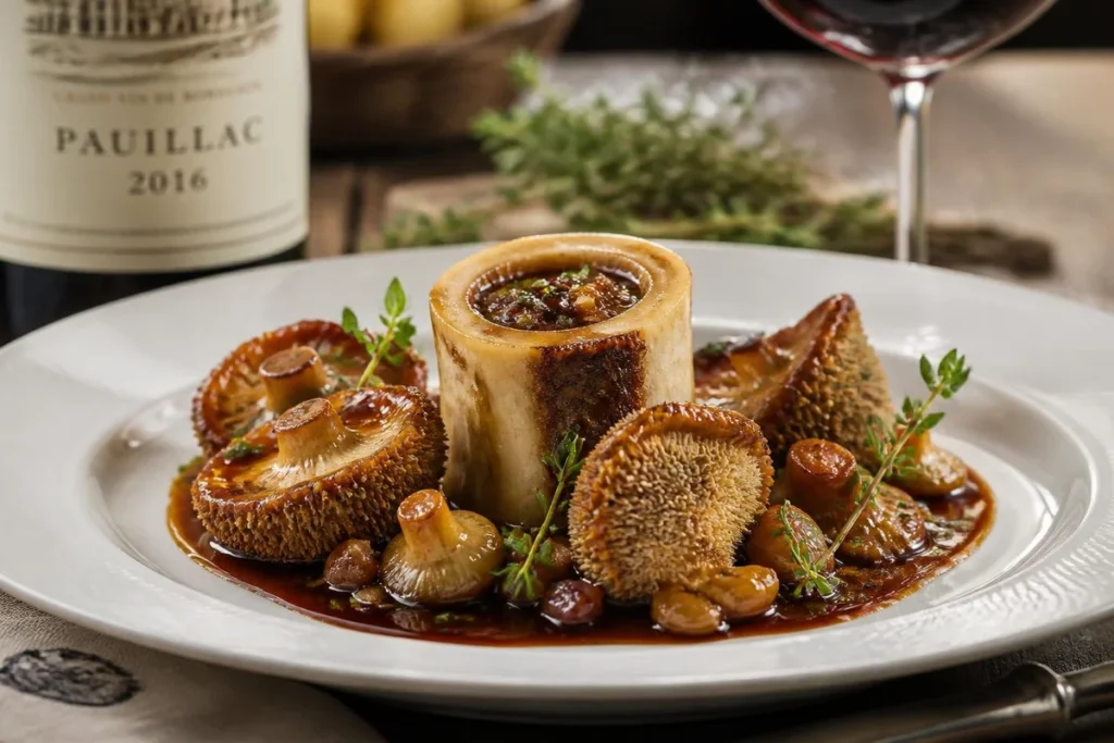 "Bordelaise" with Bone Marrow and Hedgehogs