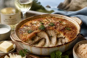 Breton Oyster Mushroom Gratin