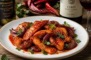 Calabrian Chili Nduja Chicken Woods