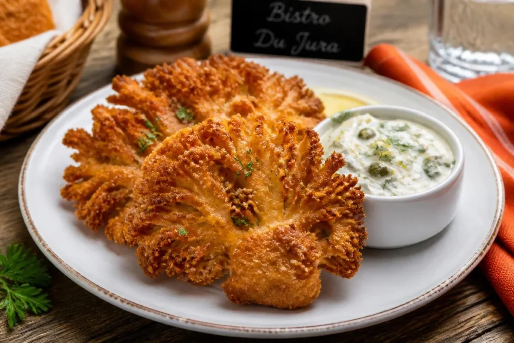 Cauliflower Mushroom with Tartar Sauce