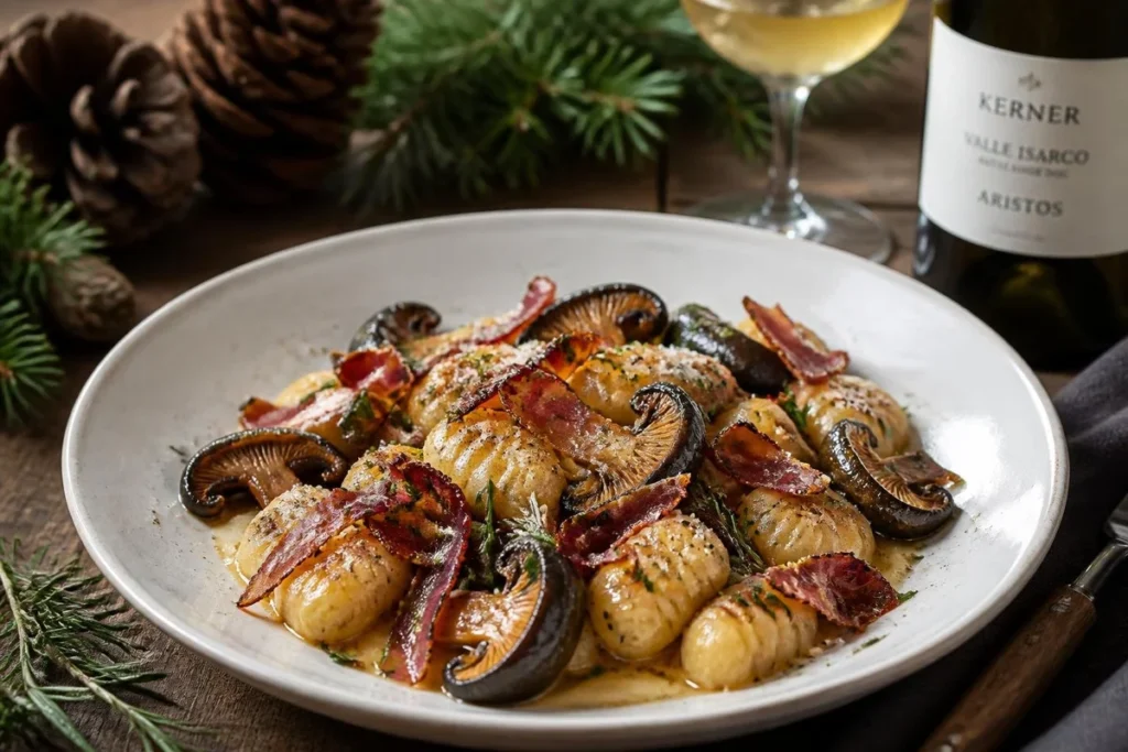 Charcoal Burner Gnocchi with Brown Butter
