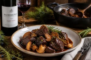 Corsican Wild Boar and Hydnum Ragù