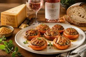 Emilia-Romagna Stuffed Saffron Milk Caps