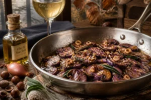 Hazelnut Butter Sautéed Wood Blewit