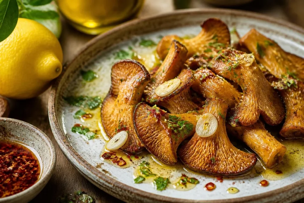 Lemon and Chili Roasted Pied de Mouton